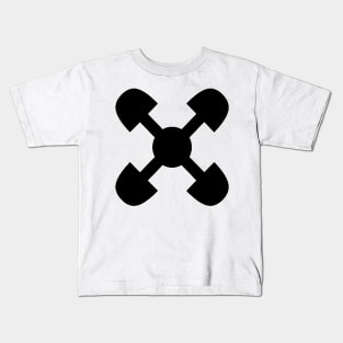 AKOMA NTOSO "linked Hearts" Kids T-Shirt